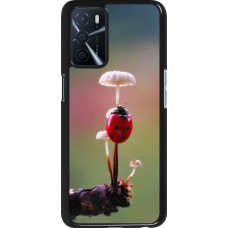 Coque OPPO A16s - Ladybird on a mushroom Spring 2026