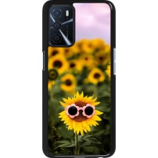 Coque OPPO A16s - Sunflower with glasses Spring 2026