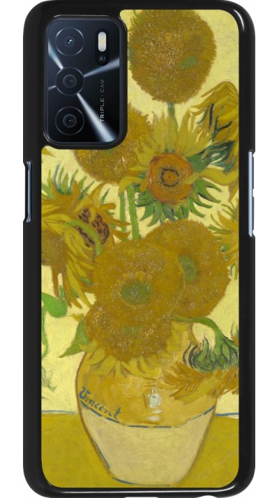 Coque OPPO A16s - Tableau art - Les Tournesols - Van Gogh