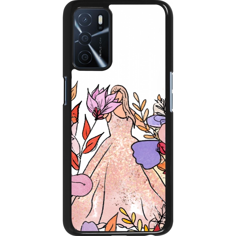 OPPO A16s Case Hülle - Taylor Swift Sketch - White