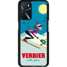 Oppo A16s Case Hülle - Verbier Ski Downhill