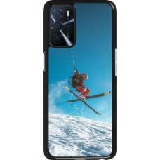 Oppo A16s Case Hülle - Winter 22 Ski Jump