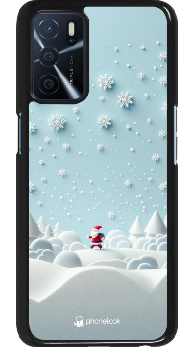 OPPO A16s Case Hülle - Weihnachten 2023 Kleiner Vater Schneeflocke