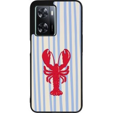 Coque OPPO A57 5G - Silicone rigide noir Red lobster 2026