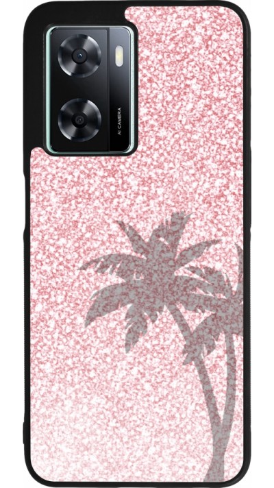 OPPO A57 5G Case Hülle - Silikon schwarz Summer 2021 01