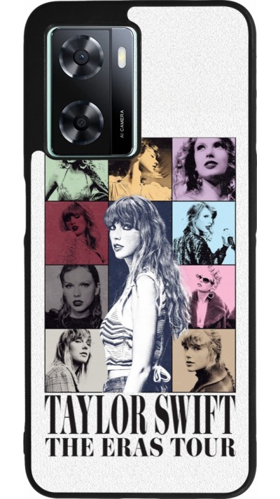 OPPO A57 5G Case Hülle - Silikon schwarz Taylor Swift The Eras Tour