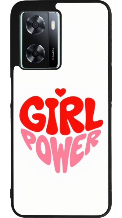 Coque OPPO A57 5G - Silicone rigide noir Womens day 2026 6