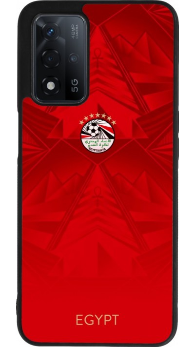 OPPO A93s 5G Case Hülle - Silikon schwarz Ägypten 2026 personalisierbares Fussballtrikot