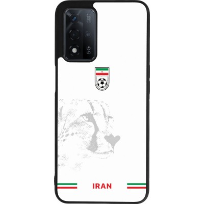 OPPO A93s 5G Case Hülle - Silikon schwarz Iran 2026 personalisierbares Fussballtrikot