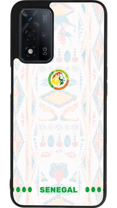 OPPO A93s 5G Case Hülle - Silikon schwarz Senegal 2026 personalisierbares Fussballtrikot