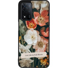 OPPO A93s 5G Case Hülle - Silikon schwarz Full Bloom Spring 2026