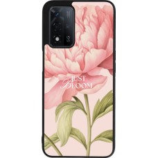OPPO A93s 5G Case Hülle - Silikon schwarz Just Bloom Spring 2026