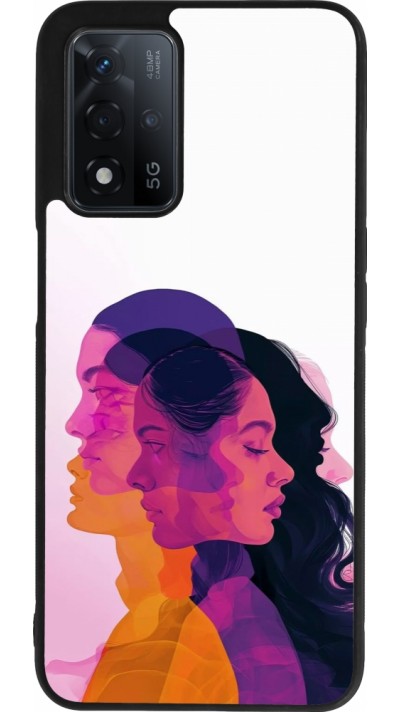 Coque OPPO A93s 5G - Silicone rigide noir Womens day 2026 10