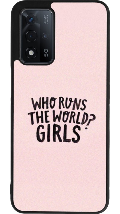 Coque OPPO A93s 5G - Silicone rigide noir Womens day 2026 3