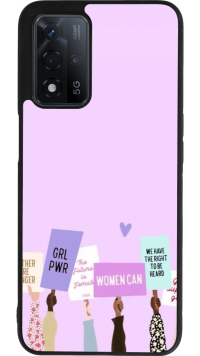 Coque OPPO A93s 5G - Silicone rigide noir Womens day 2026 9
