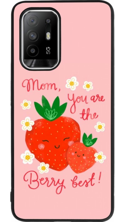 OPPO F19 Pro+ Case Hülle - Silikon schwarz Mom 2026 Berry best