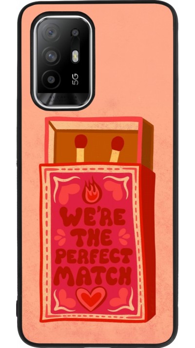 OPPO F19 Pro+ Case Hülle - Silikon schwarz Saint Valentines Day 26 Perfect Match