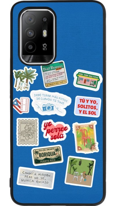 Coque OPPO F19 Pro+ - Silicone rigide noir Seals of the Dominican Republic DTMF