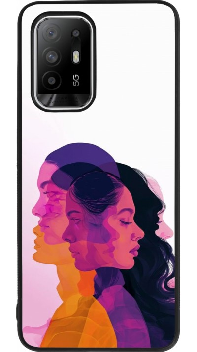 Coque OPPO F19 Pro+ - Silicone rigide noir Womens day 2026 10