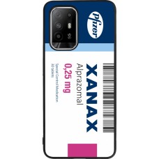 OPPO F19 Pro+ Case Hülle - Silikon schwarz Xanax Alprazolam 2025