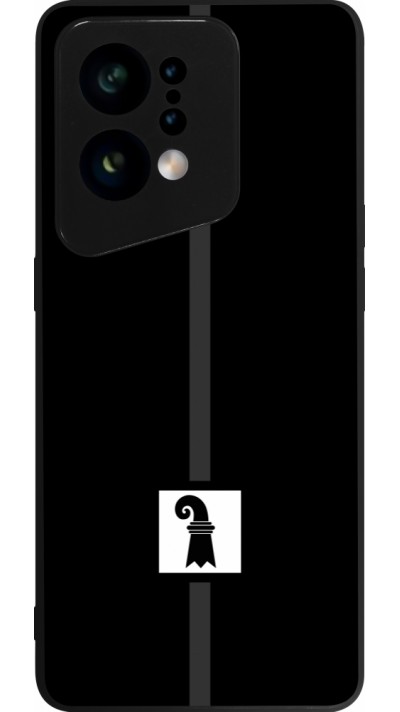 OPPO Find X5 Case Hülle - Silikon schwarz Kanton BS schwarz