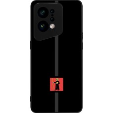 OPPO Find X5 Case Hülle - Silikon schwarz Kanton GL schwarz