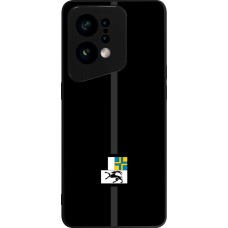 OPPO Find X5 Case Hülle - Silikon schwarz Kanton GR schwarz