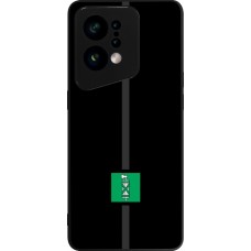 OPPO Find X5 Case Hülle - Silikon schwarz Kanton SG schwarz