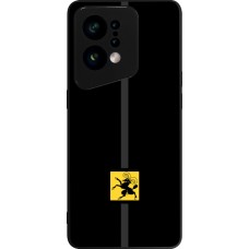 OPPO Find X5 Case Hülle - Silikon schwarz Kanton SH schwarz