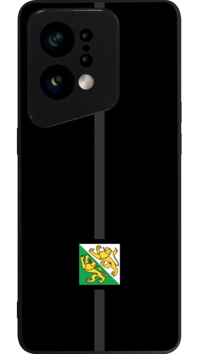 OPPO Find X5 Case Hülle - Silikon schwarz Kanton TG schwarz