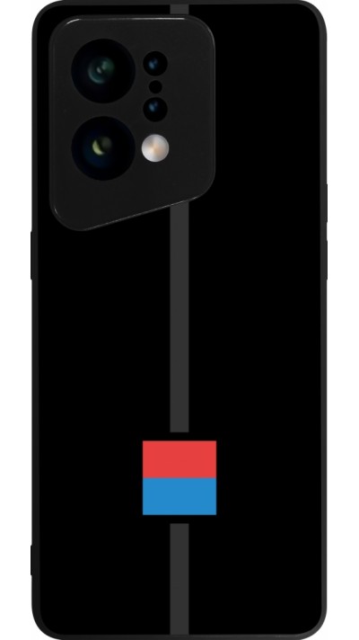 OPPO Find X5 Case Hülle - Silikon schwarz Kanton TI schwarz