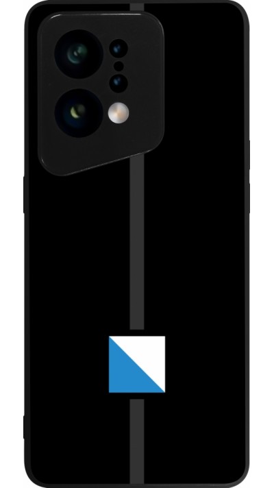 OPPO Find X5 Case Hülle - Silikon schwarz Kanton ZH schwarz