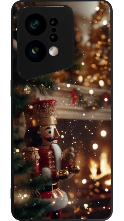 OPPO Find X5 Case Hülle - Silikon schwarz Christmas 25 Xmas Nutcracker