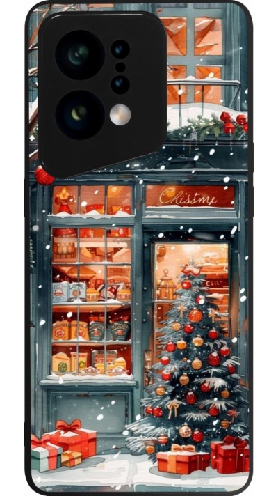 OPPO Find X5 Case Hülle - Silikon schwarz Christmas 25 Xmas Shop