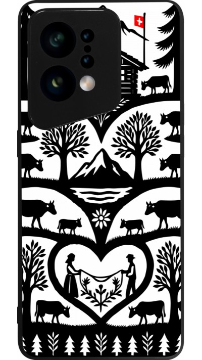 OPPO Find X5 Case Hülle - Silikon schwarz Poya Schweiz 2