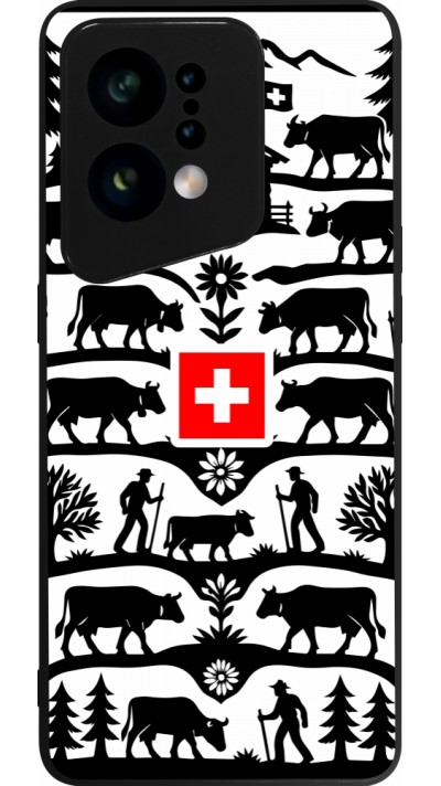 OPPO Find X5 Case Hülle - Silikon schwarz Poya Schweiz 3