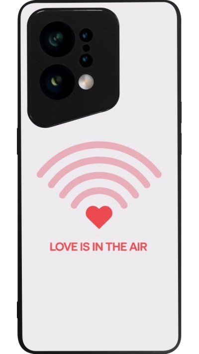 Coque OPPO Find X5 - Silicone rigide noir Saint Valentines Day 26 Love is in the air