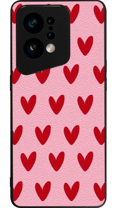 Coque OPPO Find X5 - Silicone rigide noir Saint Valentines Day 26 Pattern heart