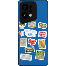 OPPO Find X5 Case Hülle - Silikon schwarz Seals of the Dominican Republic DTMF