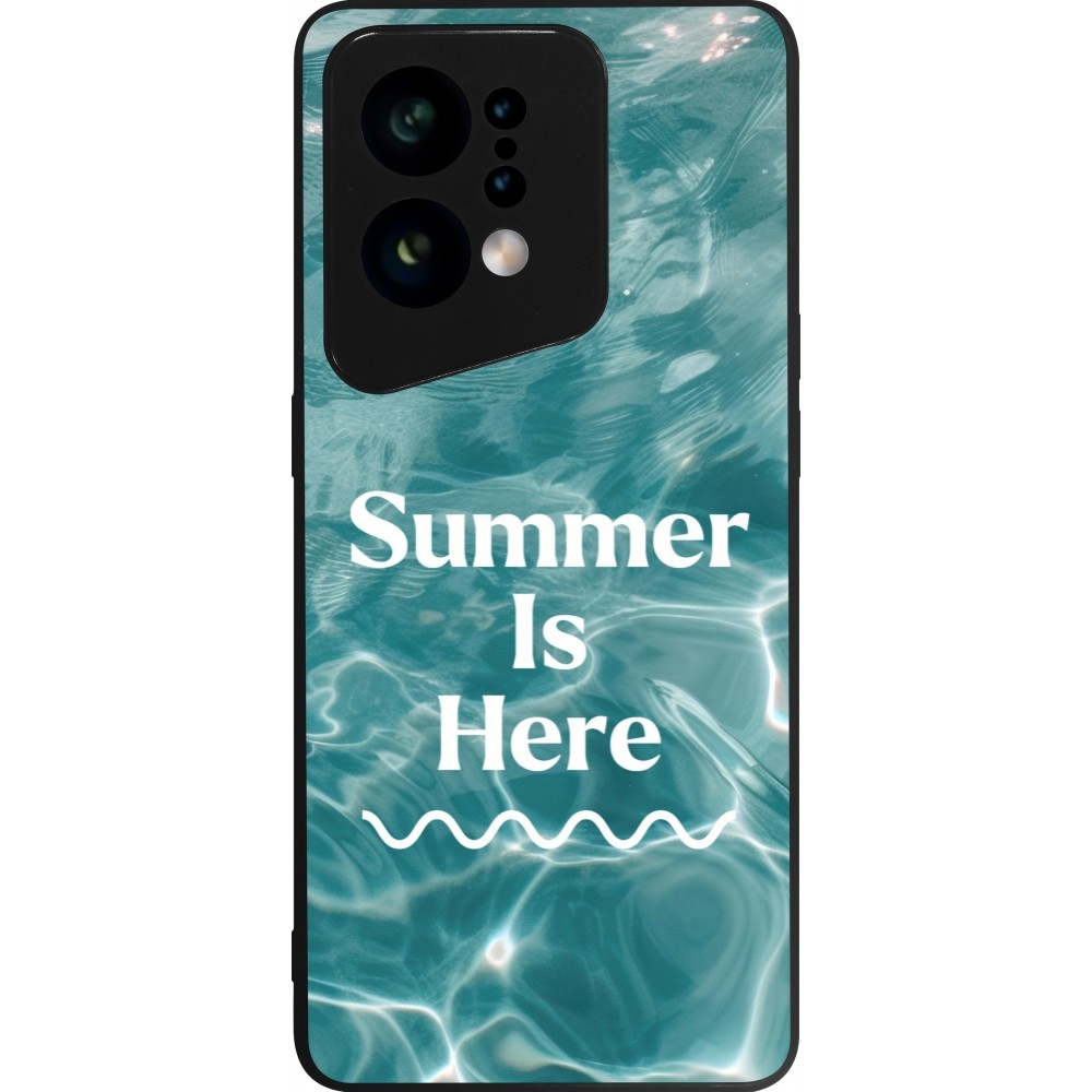 OPPO Find X5 Case Hülle - Silikon schwarz Summer 2025 Summer is here