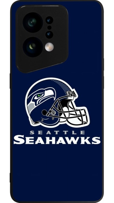 OPPO Find X5 Case Hülle - Silikon schwarz Super Bowl 26 Seattle 3
