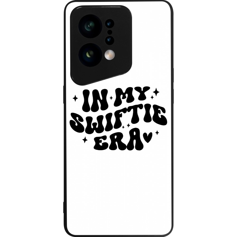 OPPO Find X5 Case Hülle - Silikon schwarz Taylor Swift In My Swiftie Era - White