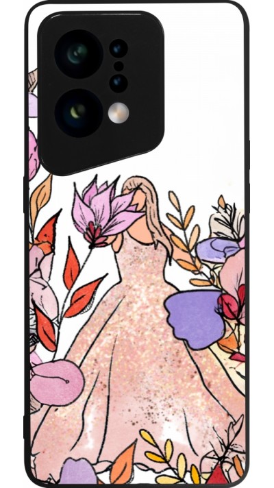 OPPO Find X5 Case Hülle - Silikon schwarz Taylor Swift Sketch - White
