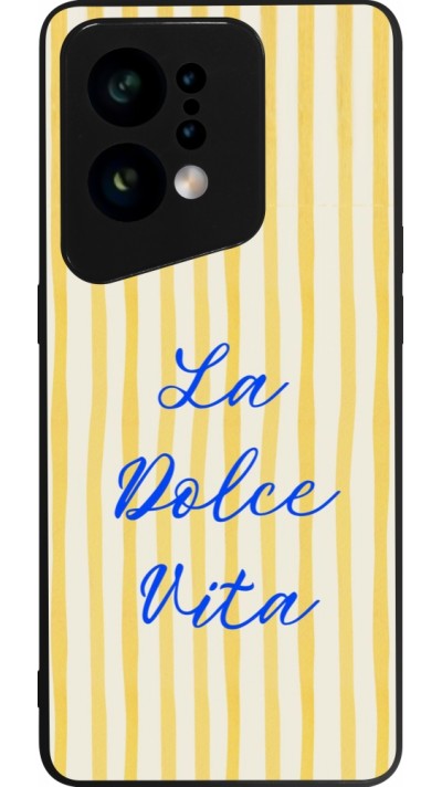 Coque OPPO Find X5 - Silicone rigide noir The good life 2026
