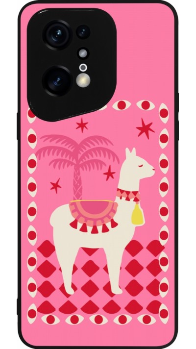 OPPO Find X5 Pro Case Hülle - Silikon schwarz Alpaca 2026