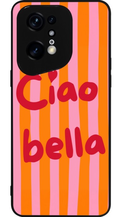 OPPO Find X5 Pro Case Hülle - Silikon schwarz Bye Bella 2026