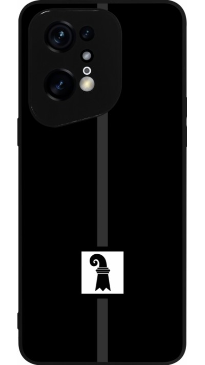 Coque OPPO Find X5 Pro - Silicone rigide noir Canton BS noir