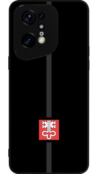 Coque OPPO Find X5 Pro - Silicone rigide noir Canton NW noir