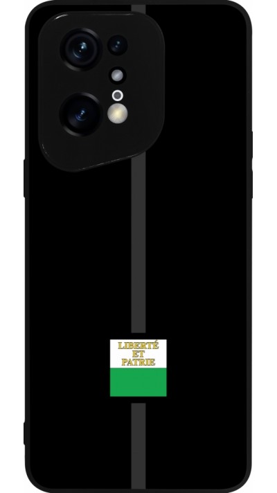 Coque OPPO Find X5 Pro - Silicone rigide noir Canton VD noir