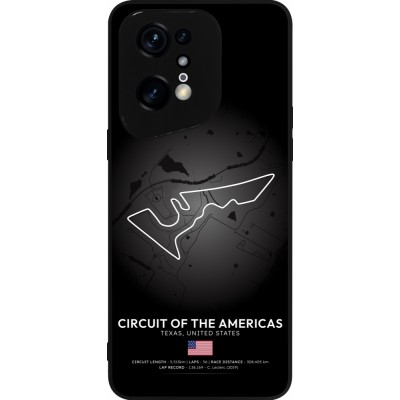 OPPO Find X5 Pro Case Hülle - Silikon schwarz F1 Track 2025 United States